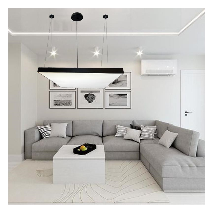 Κρεμαστό φωτιστικό οροφής LED LED/170W/230V 4000K 100x100 cm