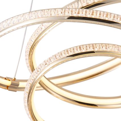 Κρεμαστό φωτιστικό οροφής LED LED/38W/230V 3000K 50x50 cm