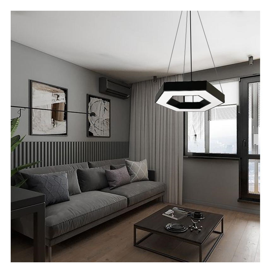 Κρεμαστό φωτιστικό οροφής LED LED/40W/230V 4000K διάμετρος 80 cm