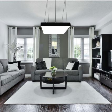 Κρεμαστό φωτιστικό οροφής LED LED/65W/230V 4000K 60x60 cm