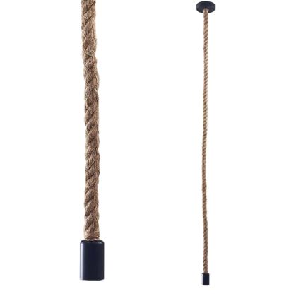 Κρεμαστό φωτιστικό οροφής LED ROPE 1xE27/8W/230V