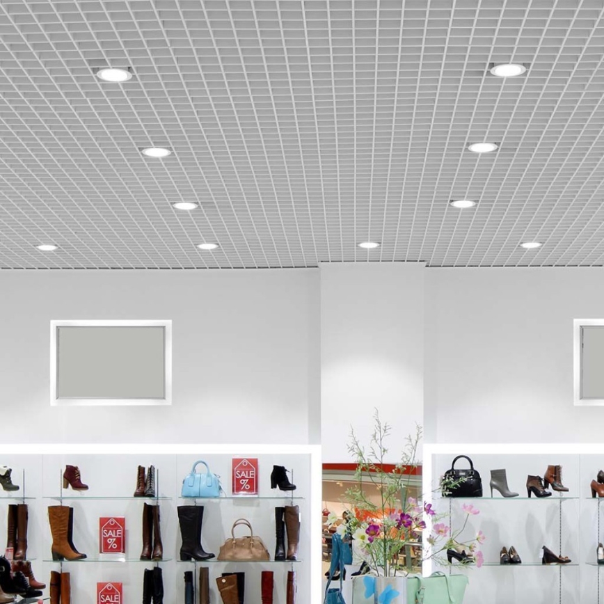 Κρεμαστό φωτιστικό οροφής LED SAMSUNG CHIP LED/10W/230V 6400K