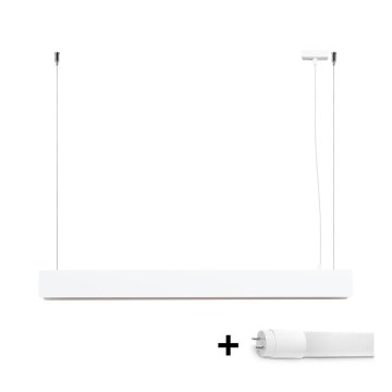 Κρεμαστό φωτιστικό οροφής LED SPARK 1xG13/8,5W/230V λευκό