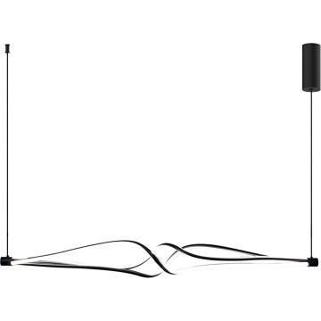 Κρεμαστό φωτιστικό οροφής LED TWISTER LED/56W/230V μαύρο