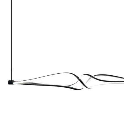 Κρεμαστό φωτιστικό οροφής LED TWISTER LED/56W/230V μαύρο