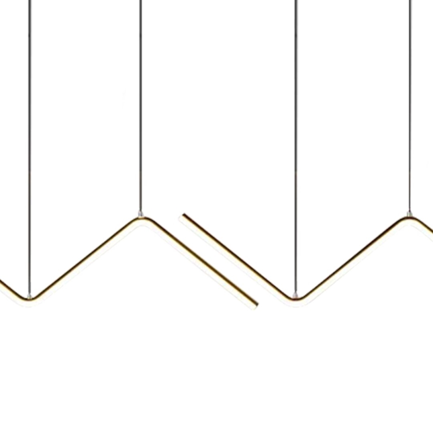 Κρεμαστό φωτιστικό οροφής LED VERTE 2xLED/11W/230V μαύρο