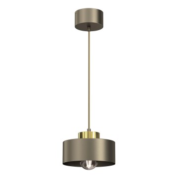 Κρεμαστό φωτιστικό οροφής MARTI 1xE27/15W/230V ορείχαλκος/χρυσό