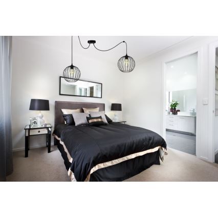 Κρεμαστό φωτιστικό οροφής MATT 2xE27/60W/230V spider