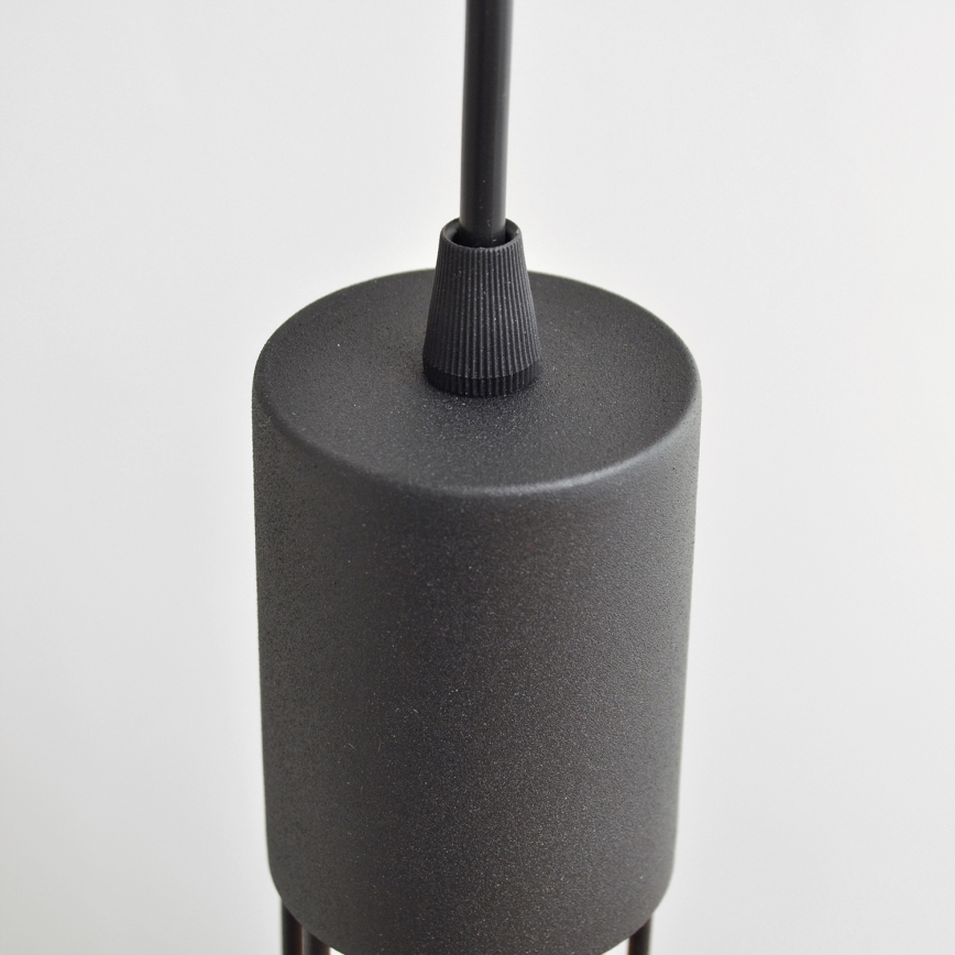 Κρεμαστό φωτιστικό οροφής MELODY 3xE27/15W/230V μαύρο