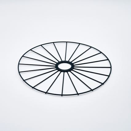 Κρεμαστό φωτιστικό οροφής MONTANA 1xE27/15W/230V διάμετρος 30 cm μαύρο