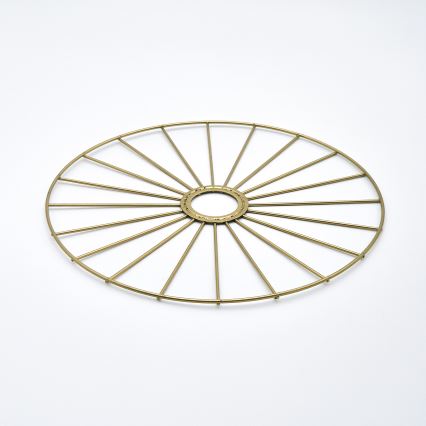 Κρεμαστό φωτιστικό οροφής MONTANA 1xE27/15W/230V διάμετρος 30 cm χρυσό/μαύρο