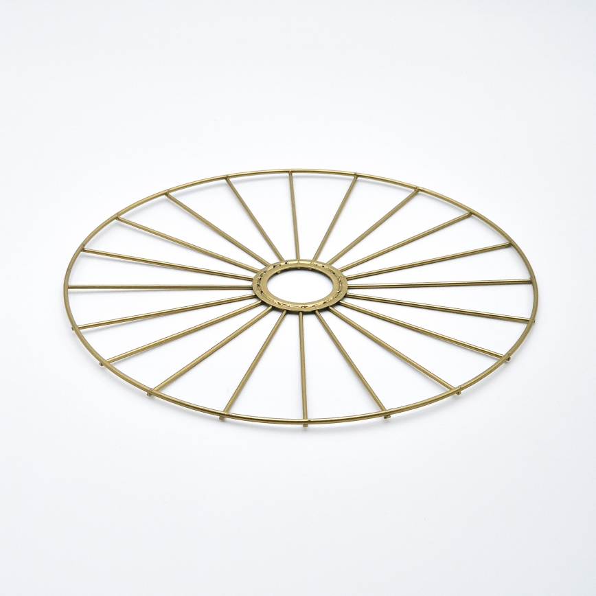 Κρεμαστό φωτιστικό οροφής MONTANA 1xE27/15W/230V διάμετρος 30 cm χρυσό/μαύρο