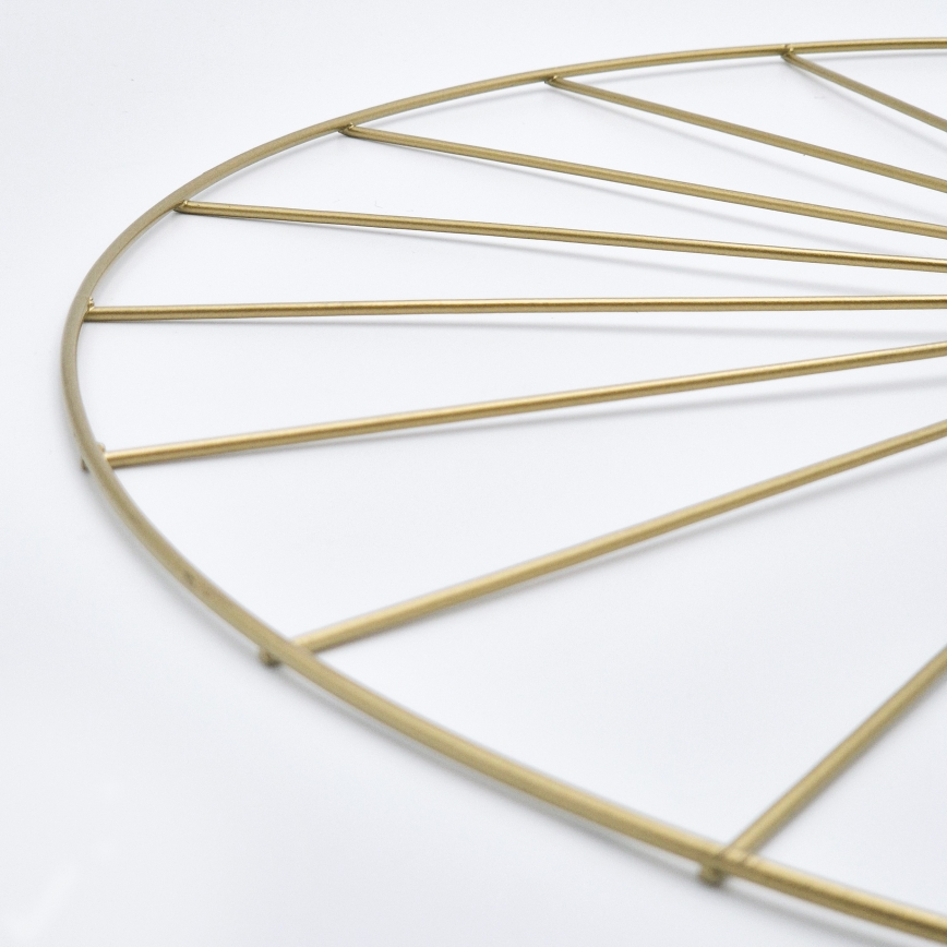 Κρεμαστό φωτιστικό οροφής MONTANA 1xE27/15W/230V διάμετρος 30 cm χρυσό/μαύρο