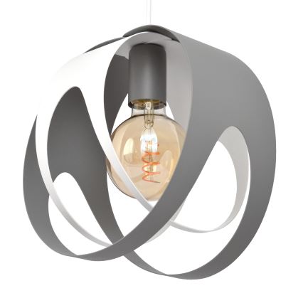 Κρεμαστό φωτιστικό οροφής MOONLIGHT 1xE27/15W/230V γκρι