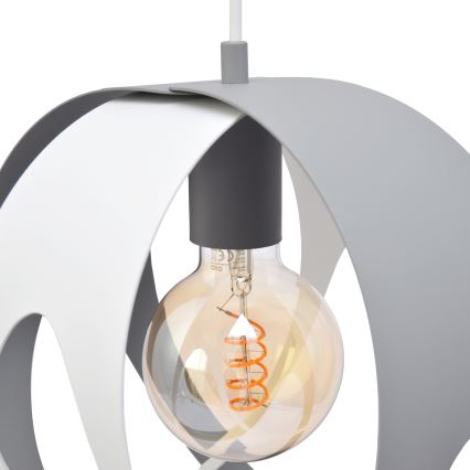 Κρεμαστό φωτιστικό οροφής MOONLIGHT 1xE27/15W/230V γκρι