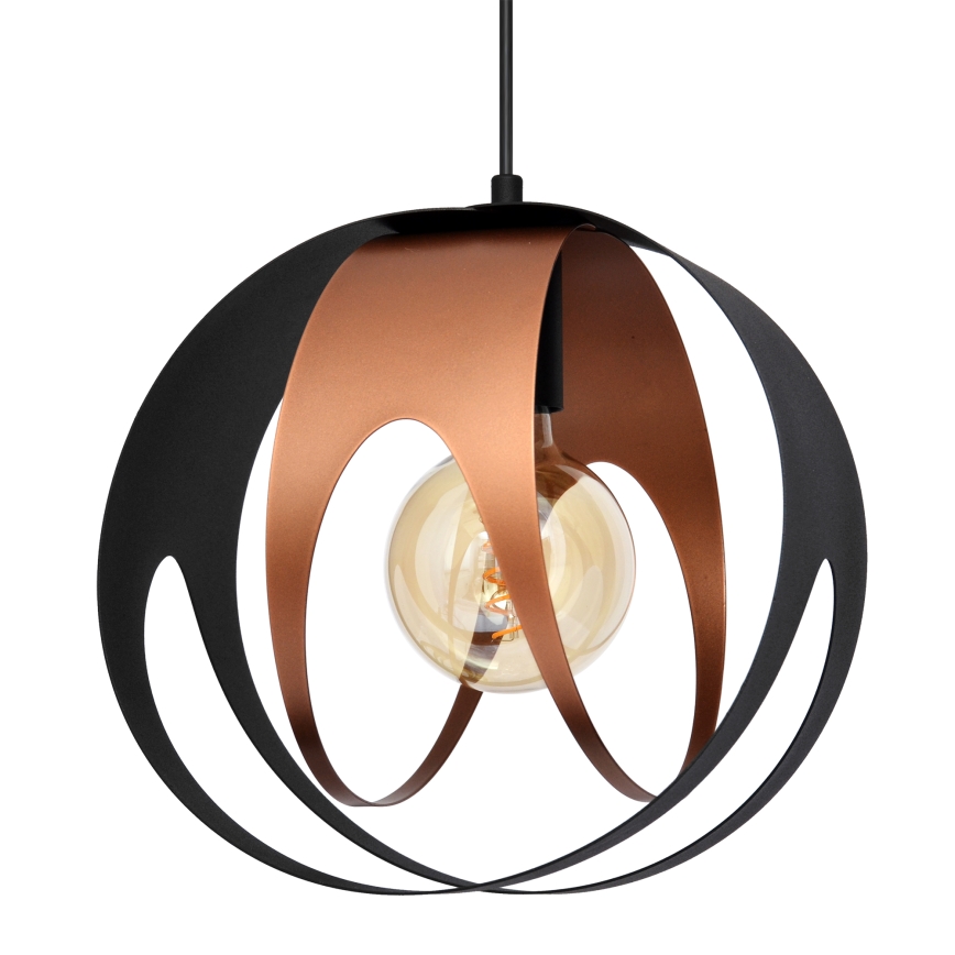 Κρεμαστό φωτιστικό οροφής MOONLIGHT 1xE27/15W/230V μαύρο/χάλκινο