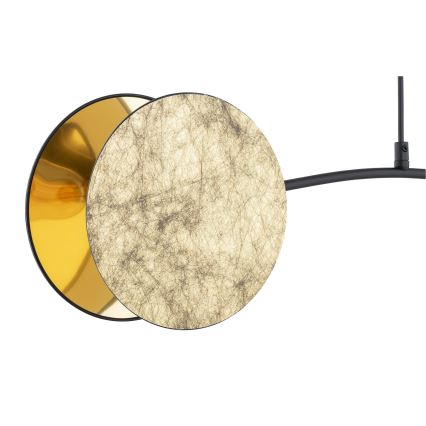 Κρεμαστό φωτιστικό οροφής MOTIF 2xE14/10W/230V χρυσό