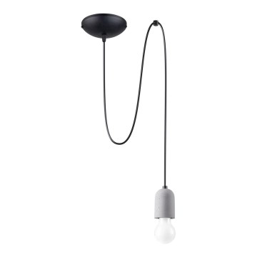 Κρεμαστό φωτιστικό οροφής NESO 1xE27/15W/230V spider τσιμέντο