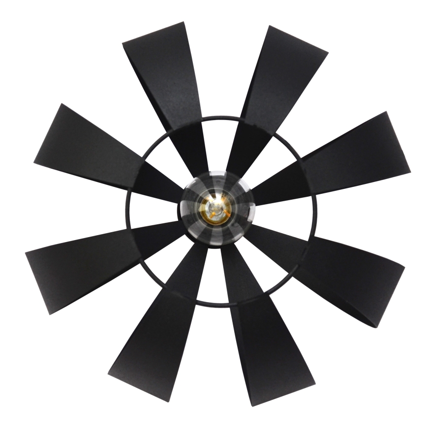 Κρεμαστό φωτιστικό οροφής NEWTON 1xE27/15W/230V μαύρο