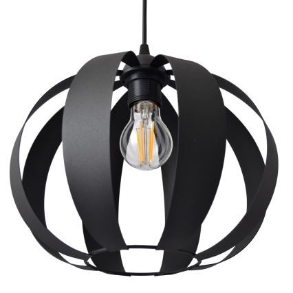 Κρεμαστό φωτιστικό οροφής NEWTON 1xE27/15W/230V μαύρο