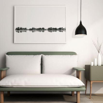 Κρεμαστό φωτιστικό οροφής NOAK 1xE27/15W/230V μαύρο