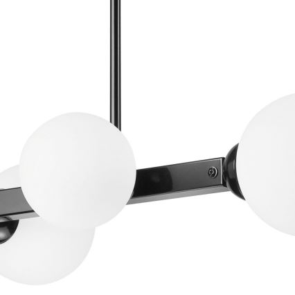 Κρεμαστό φωτιστικό οροφής ράγα ASTRO 4xG9/5W/230V μαύρο