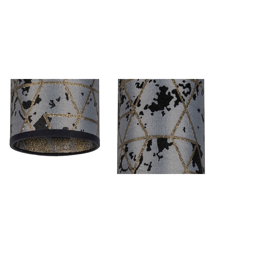 Κρεμαστό φωτιστικό οροφής ράγα  AVALO 2xE27/60W/230V γκρι/μαύρο