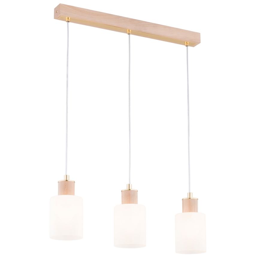 Κρεμαστό φωτιστικό οροφής ράγα EVIC 3xE27/60W/230V