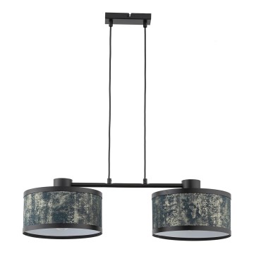 Κρεμαστό φωτιστικό οροφής ράγα GLORY 2xE27/60W/230V