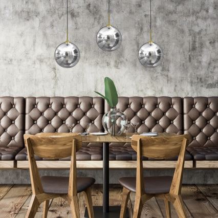 Κρεμαστό φωτιστικό οροφής ράγα REFLEX 3xE14/40W/230V