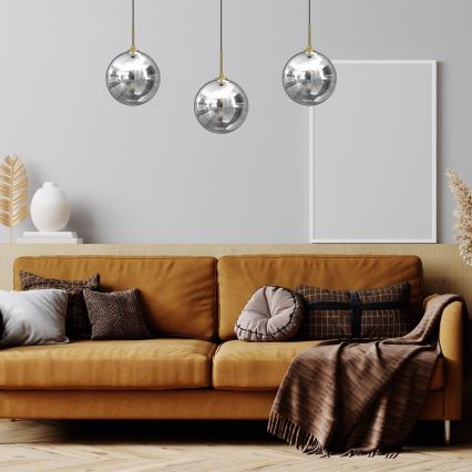 Κρεμαστό φωτιστικό οροφής ράγα REFLEX 3xE14/40W/230V