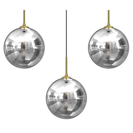 Κρεμαστό φωτιστικό οροφής ράγα REFLEX 3xE14/40W/230V