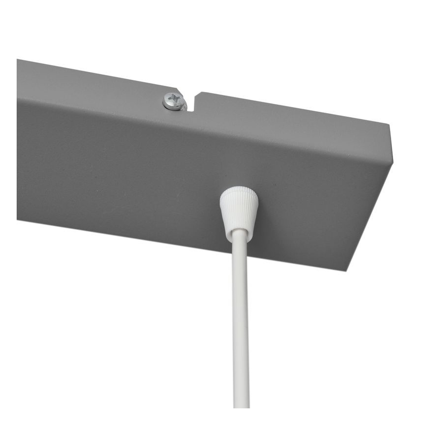 Κρεμαστό φωτιστικό οροφής ράγα VOLTA 2xE27/15W/230V γκρι