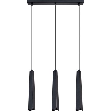 Κρεμαστό φωτιστικό οροφής PRYSM 3xG9/8W/230V μαύρο