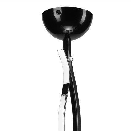 Κρεμαστό φωτιστικό οροφής πολύφωτο PAULA 5xE27/60W/230V μαύρο