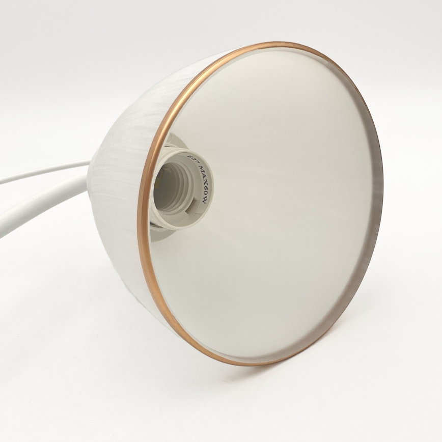 Κρεμαστό φωτιστικό οροφής RETRO 2xE27/60W/230V λευκό ματ