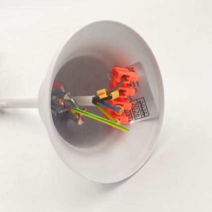 Κρεμαστό φωτιστικό οροφής RETRO 2xE27/60W/230V λευκό ματ