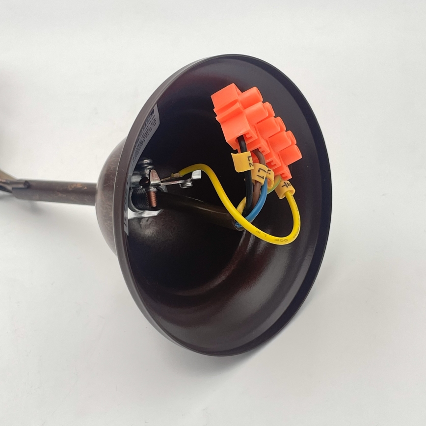 Κρεμαστό φωτιστικό οροφής RETRO 2xE27/60W/230V χαλκός/πατίνα