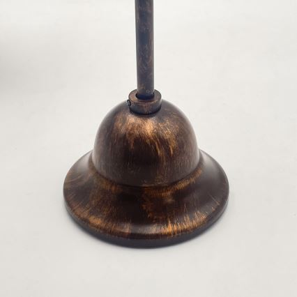 Κρεμαστό φωτιστικό οροφής RETRO 2xE27/60W/230V χαλκός/πατίνα