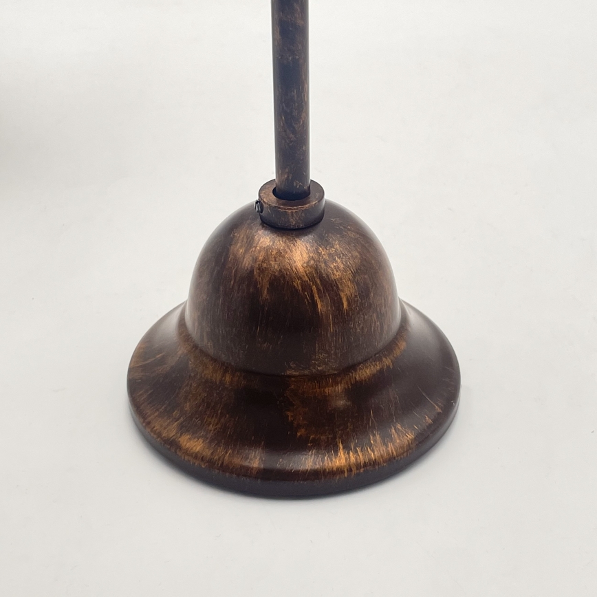 Κρεμαστό φωτιστικό οροφής RETRO 2xE27/60W/230V χαλκός/πατίνα