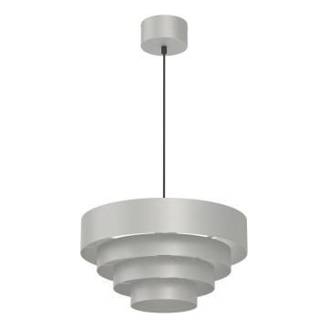 Κρεμαστό φωτιστικό οροφής RINGS 1xE27/15W/230V γυαλιστερό χρώμιο