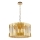 Κρεμαστό φωτιστικό οροφής RITZ 12xE14/40W/230V διάμετρος 54 cm χρυσό