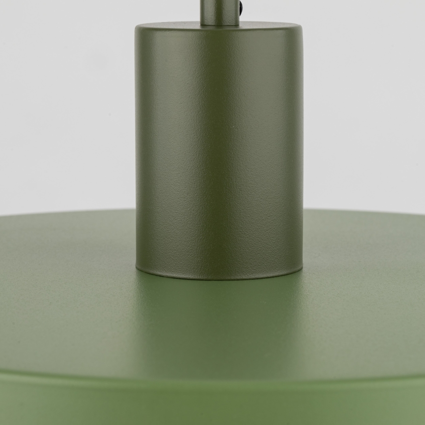 Κρεμαστό φωτιστικό οροφής SILA 1xE27/15W/230V διάμετρος 30 cm πράσινο