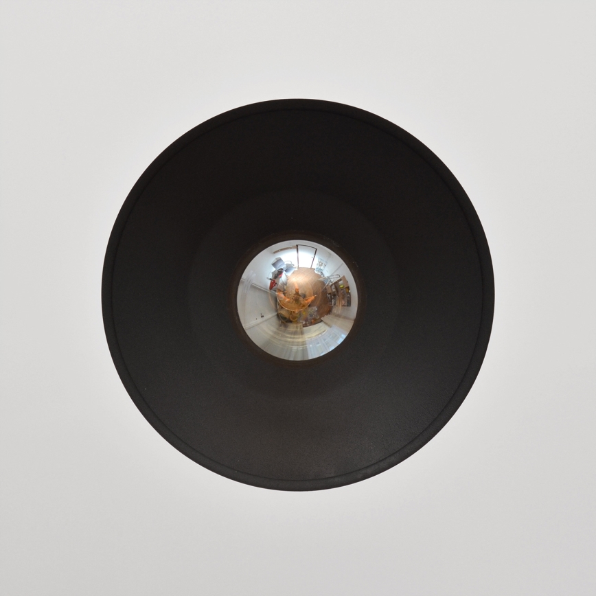 Κρεμαστό φωτιστικό οροφής SORAPIS 1xE27/15W/230V μαύρο