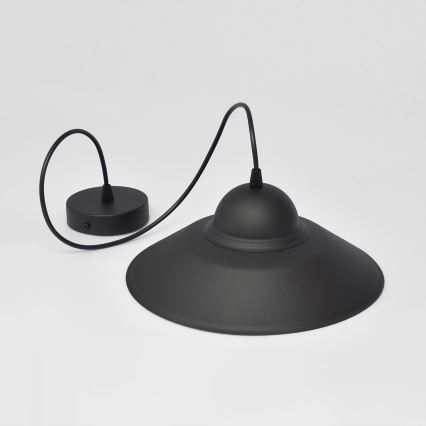 Κρεμαστό φωτιστικό οροφής SORAPIS 1xE27/15W/230V μαύρο