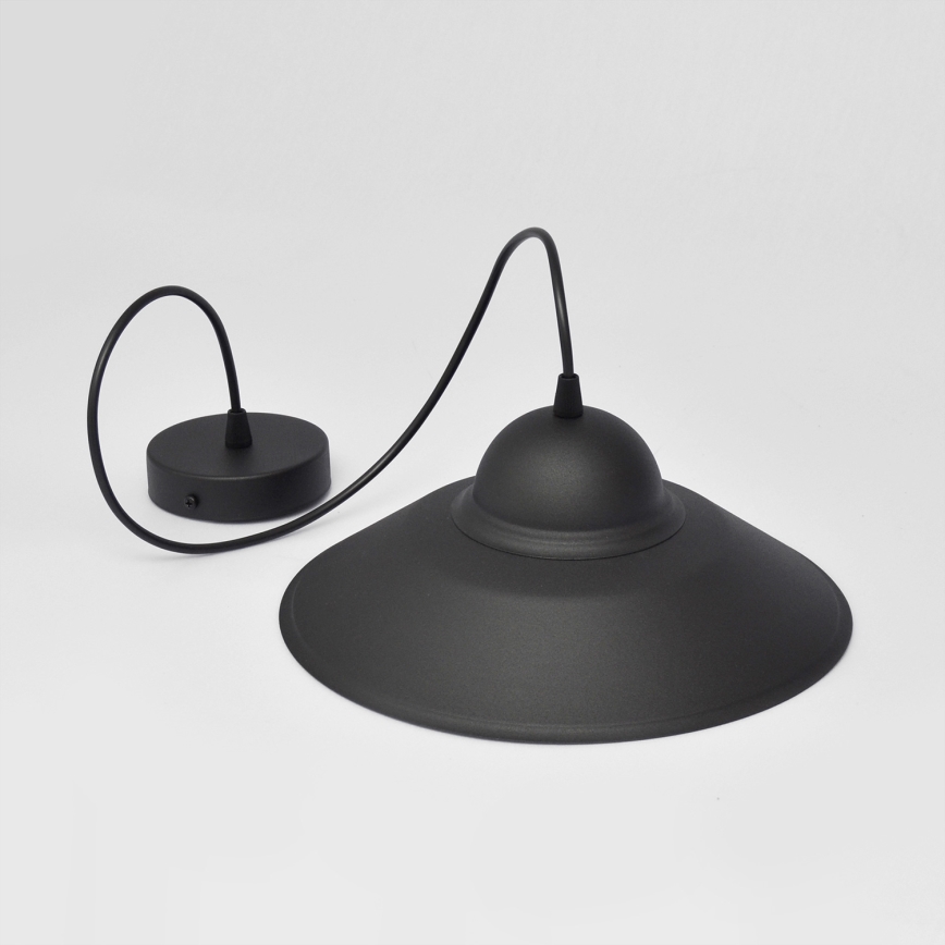 Κρεμαστό φωτιστικό οροφής SORAPIS 1xE27/15W/230V μαύρο