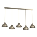 Κρεμαστό φωτιστικό οροφής SVEN 5xE27/15W/230V ορείχαλκος