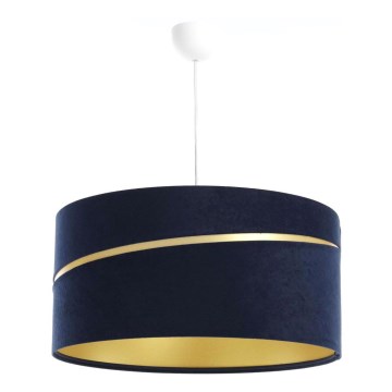 Κρεμαστό φωτιστικό οροφής SWING 1xE27/60W/230V μπλε/χρυσαφί