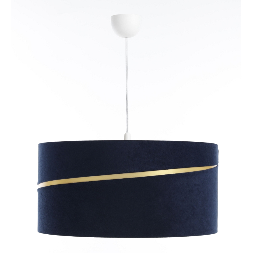 Κρεμαστό φωτιστικό οροφής SWING 1xE27/60W/230V μπλε/χρυσαφί