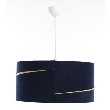 Κρεμαστό φωτιστικό οροφής SWING 1xE27/60W/230V μπλε/χρυσαφί